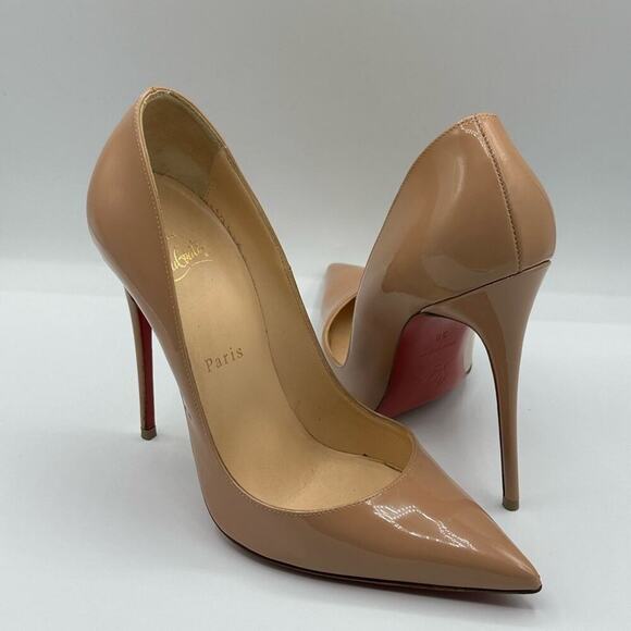 Christian Louboutin's So Kate 120 Patent Leather Pumps Size 38 - Picture 6 of 12